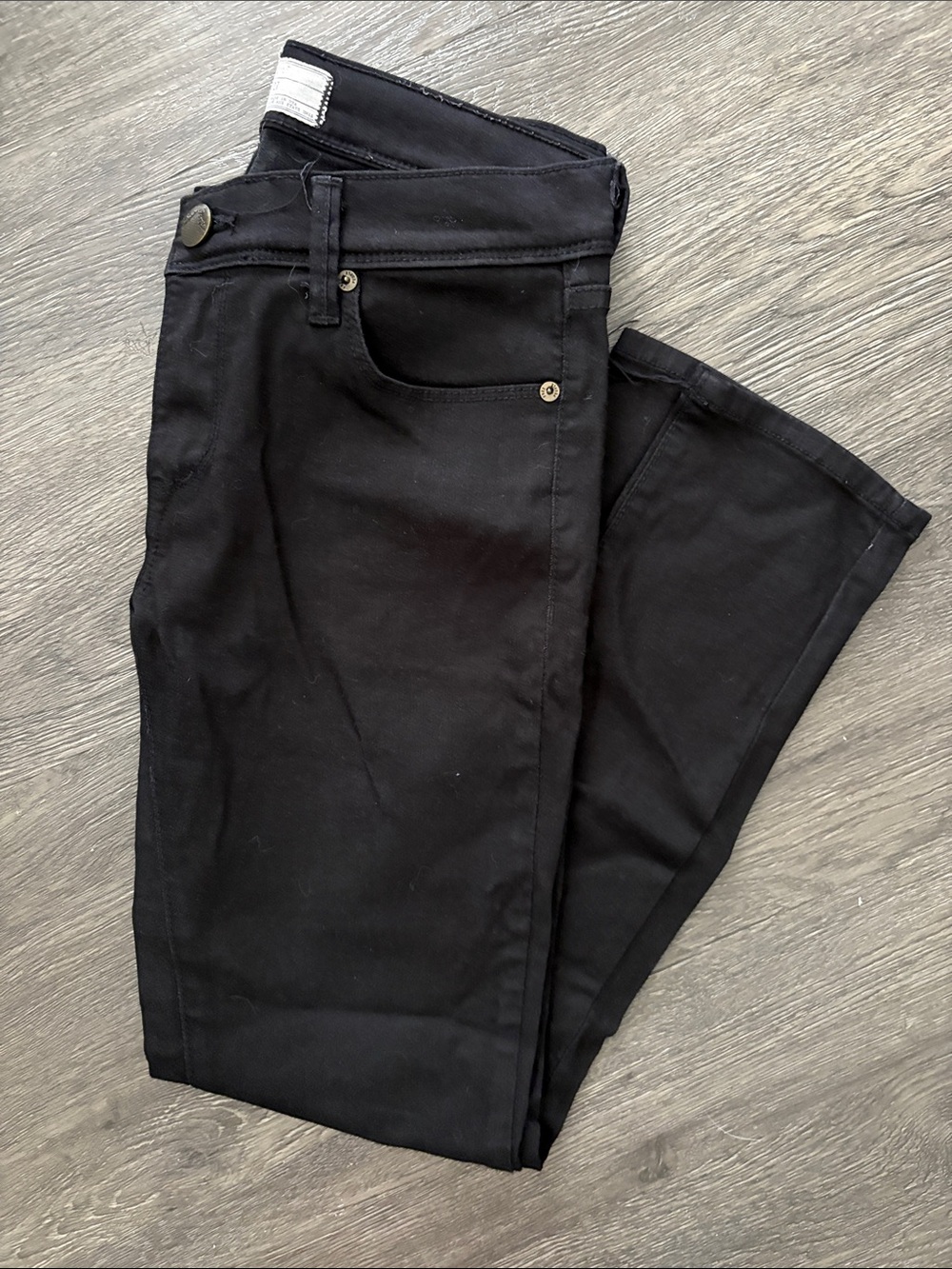 Free People Vintage Black Skinny Jeans